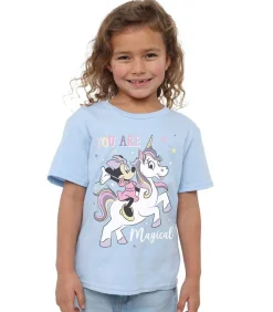 Clearance YOU ARE MAGICAL - T-shirt - Blauw Kinderen Tops