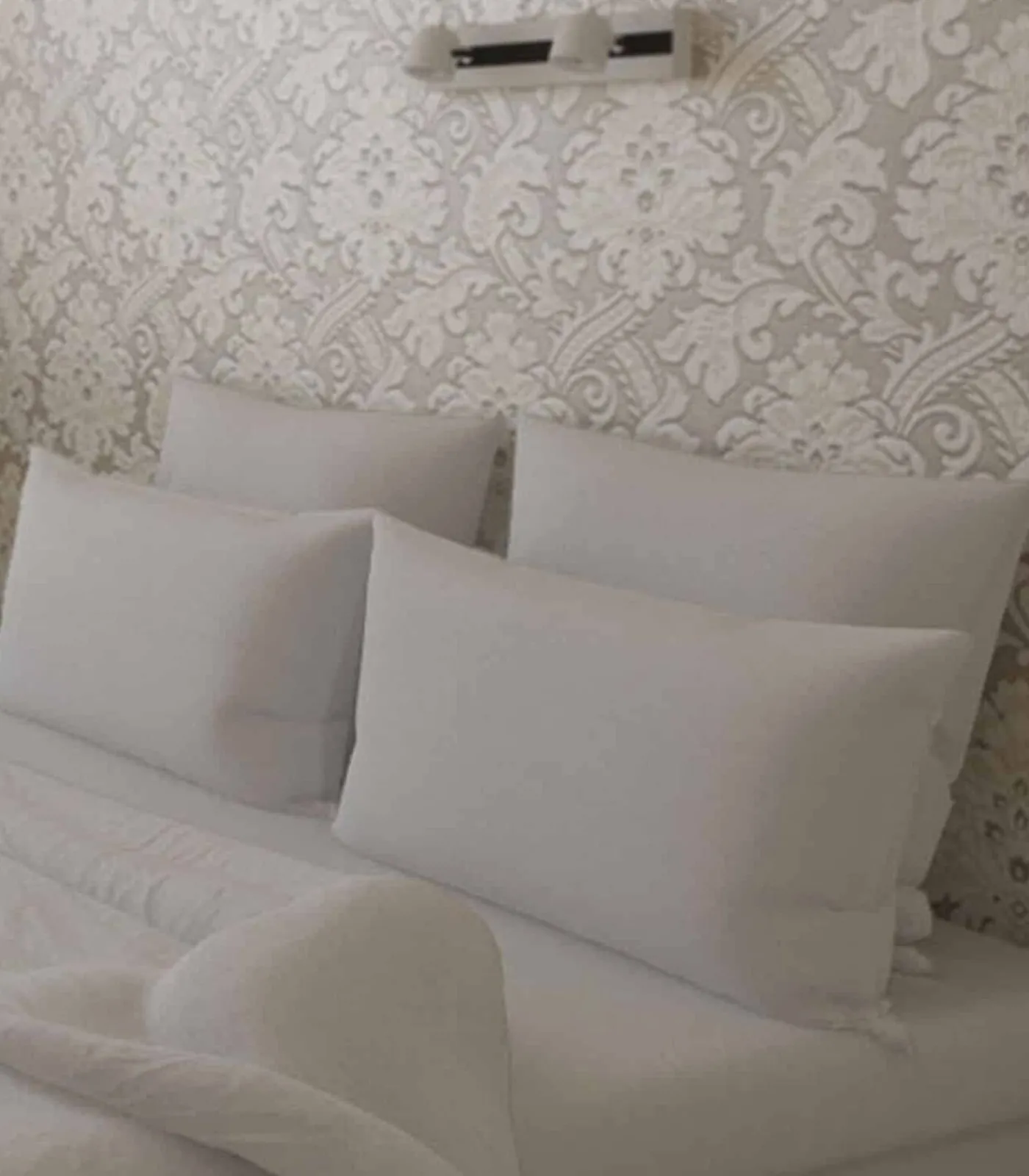 Linandelle Zacht wit katoenen kussen 65x65cm