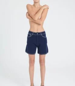 DAMES Studio Cashmere8 ZAYA 15 Gebreide korte broek Milano - 100% kasjmier