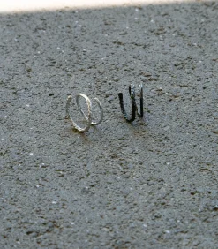 Heren Earcandy ZILVEREN PIERCING HEREN CREOOL VACHERON