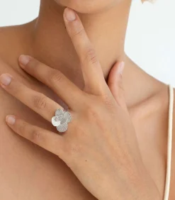 Hot Zilveren ring Pampalonia DAMES Ringen