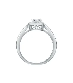 DAMES Bluespirit Zirkoon ring, Zilver 925 B-CLASSIC