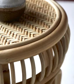 Outlet Zita - Nachtkastje van rotan Bedden