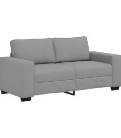 Best 2-zitsbank 140 cm stof lichtgrijs Zetels