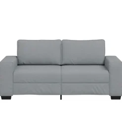 Best 2-zitsbank 140 cm stof lichtgrijs Zetels