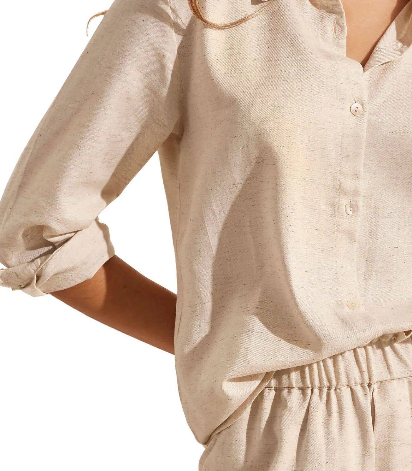 Discount Zomerset shirt shorts met lange mouwen COMPLEMENTOS DAMES Jumpsuits