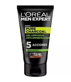 L'Oréal Paris Zuiverende Kolen Reinigingsgel Men Expert 100ml