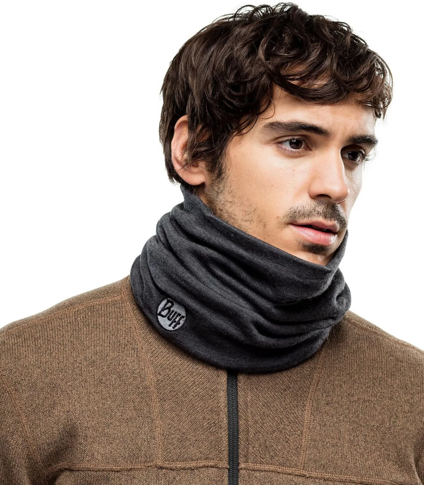 Hot Zware choker grey Heren Sjaals