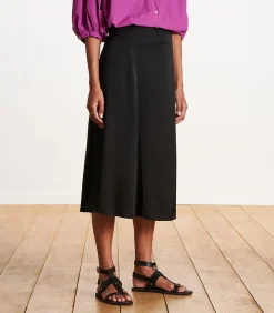 New zwart satijnen formele rok DAMES Rokken