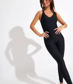 Discount Zwart trainingspak Power Wellbliss DAMES Jumpsuits