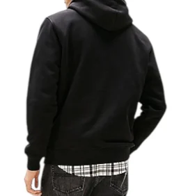 Heren Tommy Hilfiger Zwarte Badge Hoodie