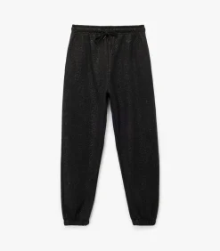 DAMES Koton Zwarte Jogger Met Zakdetails en Glitter