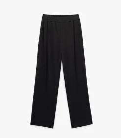 DAMES Koton Zwarte Joggingbroek Hoge Taille Wijde Pijpen