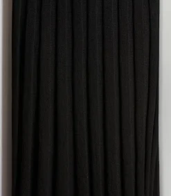 DAMES La Fée Maraboutée Zwarte midirok van geplooide stof