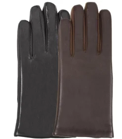 Discount Zwarte schapenleren handschoenen voor dames DAMES Handschoenen