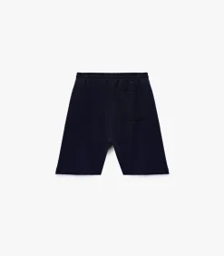 Heren Koton Zwarte Sportshort Normale Taille