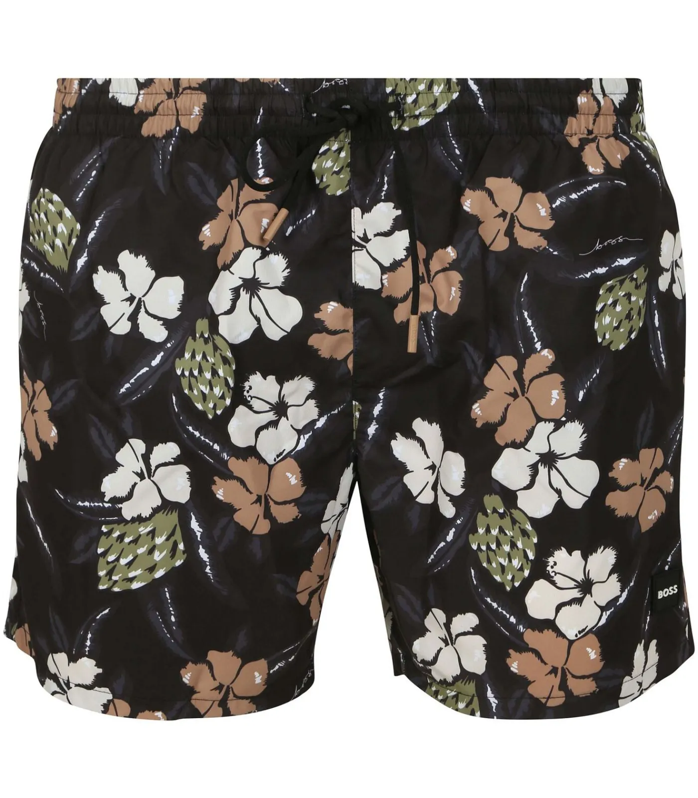 Heren BOSS Zwembroek Flower