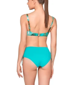 Online Zwembroekje met gerimpelde zijkanten JADE DAMES Badmode