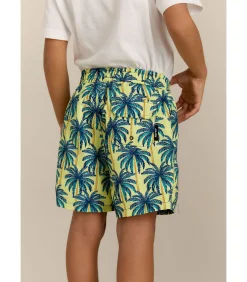 Discount Zwemshort met palmboomprint Kinderen Badkleding